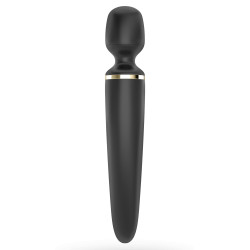 Satisfyer Masseur Wand-er Women Noir - Tête 78mm